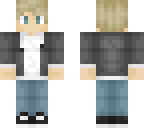 blonde teen with jeans