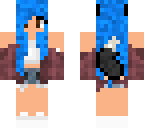 blue hair