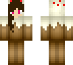 cake girl mascot