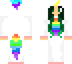 girl in a unicorn onesie