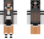 girl with stripes