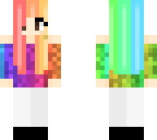 rainbow girl