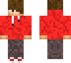 red hoodie boy