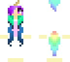 unicorn girl edit