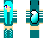 aqua wolf girl