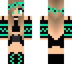 black summer girl