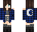 blue version of my moon skin