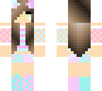 cotton candy cat girl
