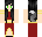 female wolf skin