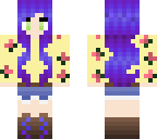 flower shirt girl