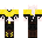 m_golden armor outfit
