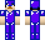 modern steve in lapiz lazuli armor