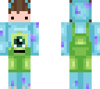 monsters inc onesie boy brown hair diff eyes