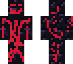 obsidian ripped up skin