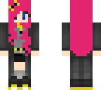 pink hufflepuff girl