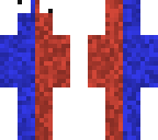 red and blue