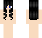 black hair skin base