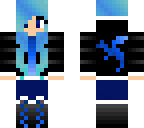 blue dragon girl