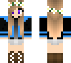 blue girl