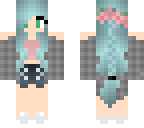 blue haired rapunzel