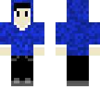 blue hood
