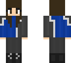 blue teammate girl