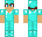 boy in diamond armor