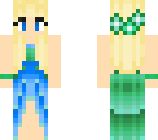 half water half grass girl