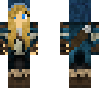 medieval blond girl