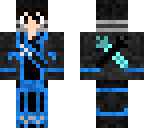 neon blue kirito