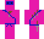 pink ninja dude