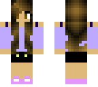 purple strap-sweater