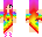 rainbow girl