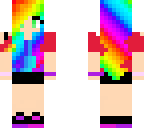 rainbow girl