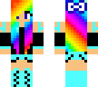 rainbow girl
