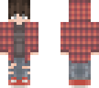 red flannel boy