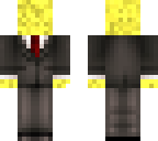 sponge in a suit