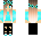 summer girl blue