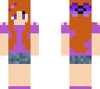 violet- purple girl
