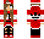 adidas red girl