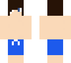 carl in swim suit