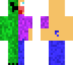 creeper and human