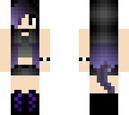 crop top wolf goth