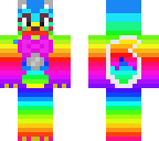 cute rainbow mangle