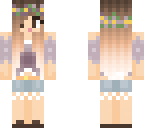 free cute girl skin