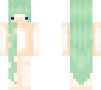 long long long minty hair