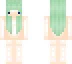 mid-length minty hair base