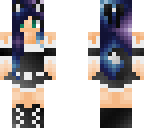 neko maid girl with my color eyes