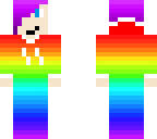 rainbow girl
