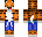 tiger in trunks